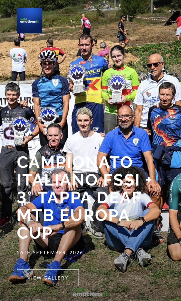 Foto Campionato Italiano FSSI + 3° Tappa DEAF MTB Europa CUP